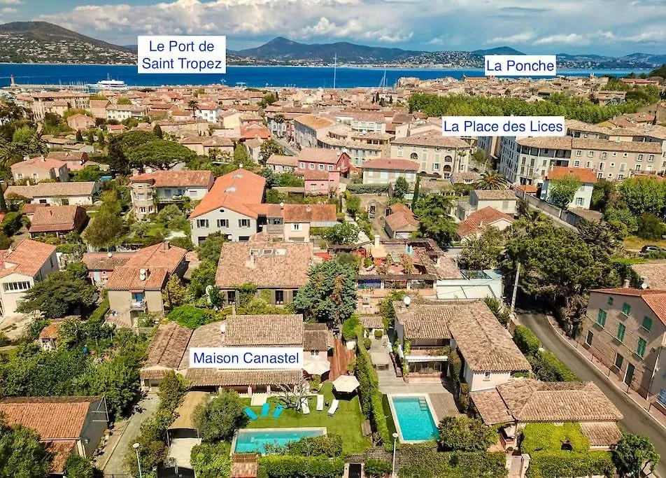 Villa Avec Piscine Dans Le Centre Ville Saint-Tropez 0*,